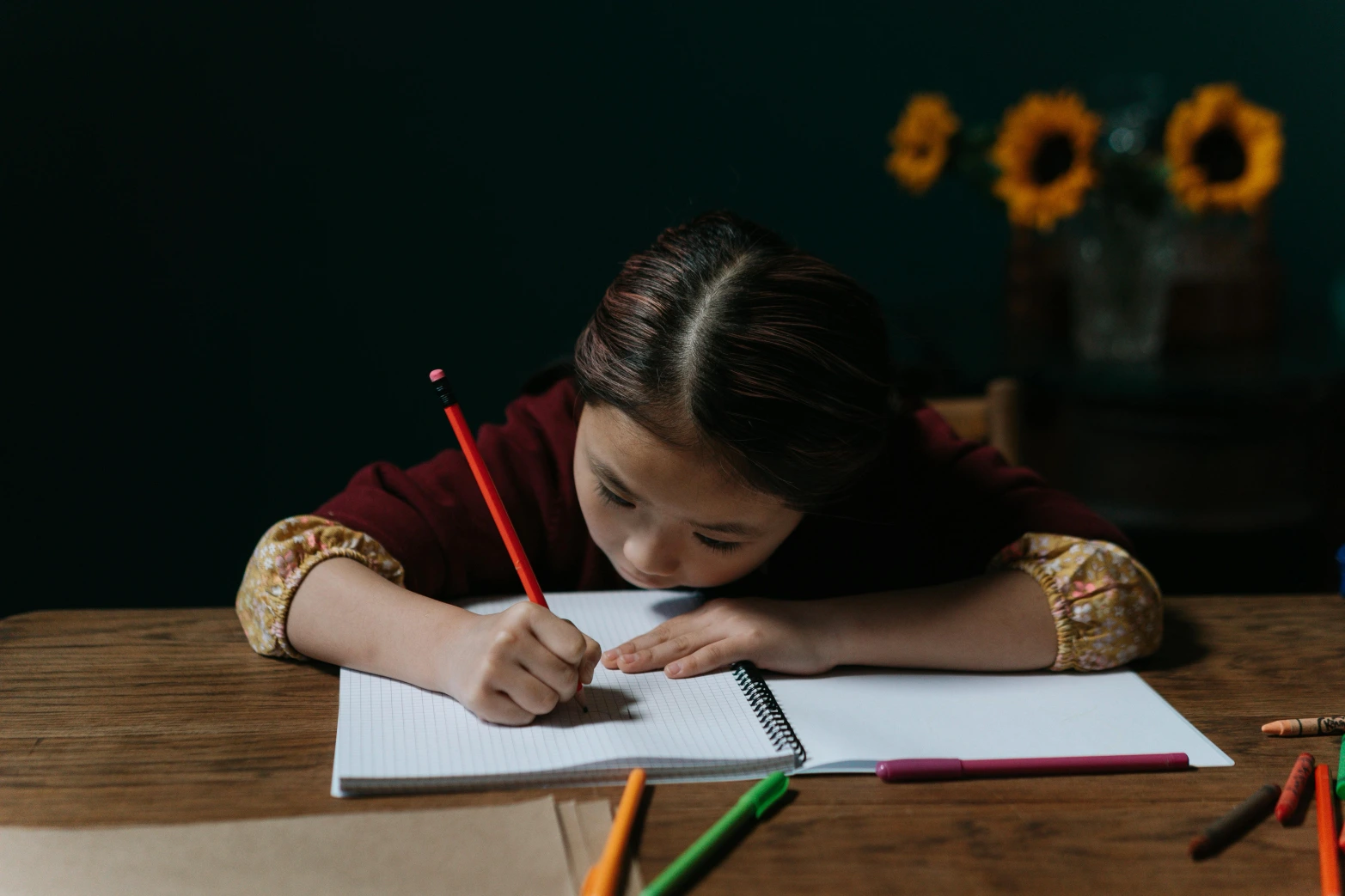 Girl reading